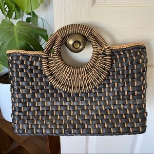 Zara Rigid Handle Tote